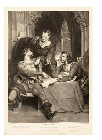 (SHAKESPEARE, WILLIAM.) Boydell, John & Josiah; publishers. A Collection of Prints from the Pictures Painted for the Purpose
